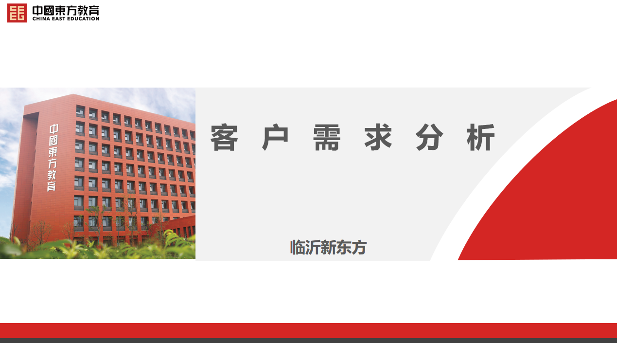 客户需求分析