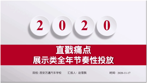 直击痛点，展示类全年节奏性投放